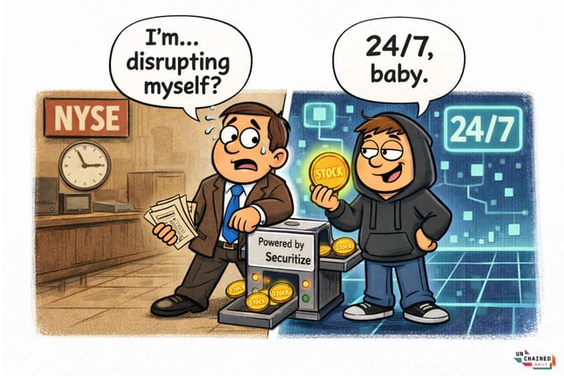 NYSE Moves to Build 24/7 Tokenized Stock Trading Platform