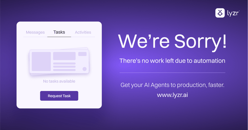 We're sorry, no work left due to automation