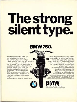 8-DEC-2025 | Excerpt from BMW’s “Strong Silent Type” Ad