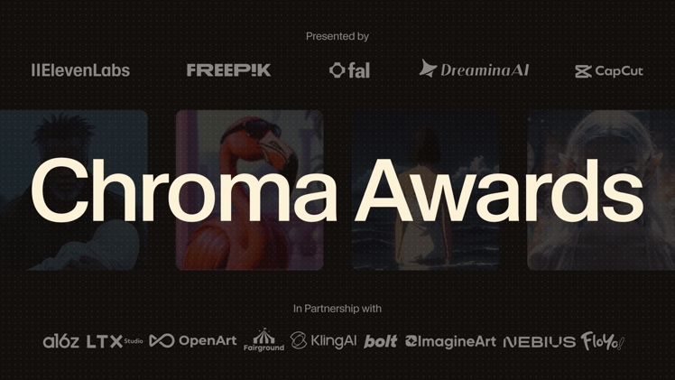 Apply for the Chroma Awards - An AI Film, Music Video, and Games Competition
