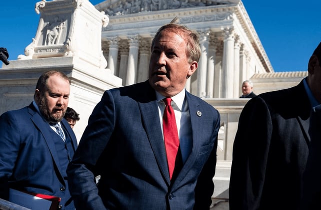 Federal Judge Clears Way for Paxton to Fight Harris County Bail Deal