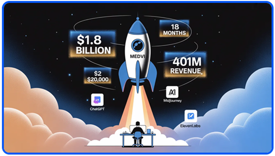 🚀 How One Founder Built a $1.8B Company with AI Tools