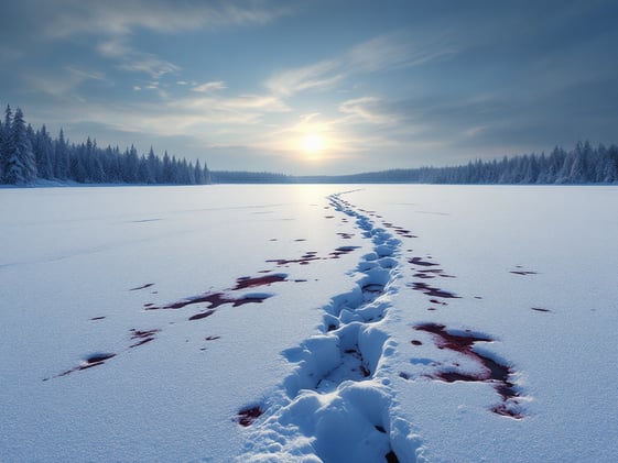 Drawing Lines in Blood and Ink