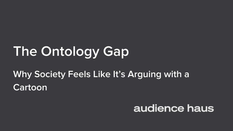 The Ontology Gap