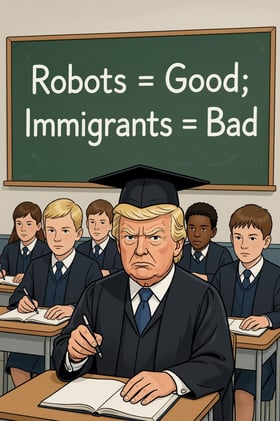 Robots vs. Immigration: The Economic Clash at Davos