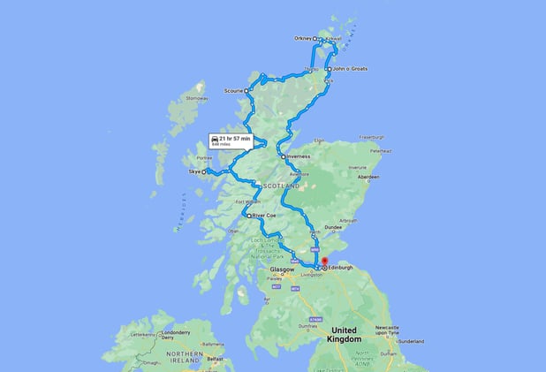 NC500 and Whisky Tour