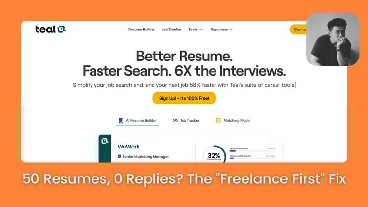 💸 50 Resumes, 0 Replies? The "Freelance First" Fix For 2026 Jobs