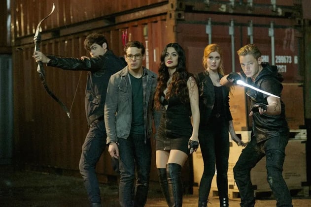 Charla con Alberto Rosende y Emeraude Toubia de Shadowhunters