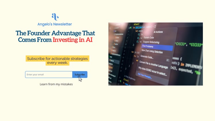 Why Founders Who Don’t Invest in AI Will Fall Behind in 2026