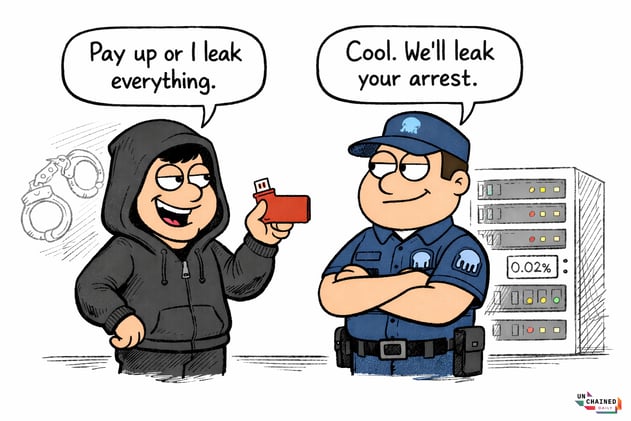 Kraken Won't Pay Its Extortionists