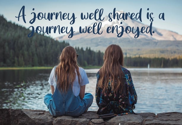 The Strength of Shared Journeys