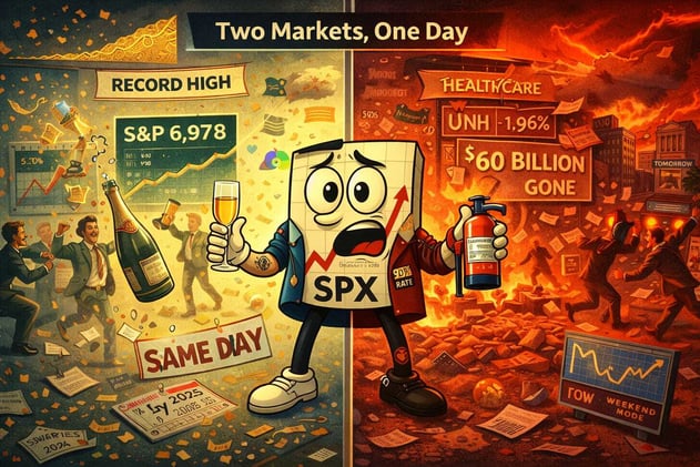 Fed Day. New ATH. Healthcare Massacre. Same Divergent Chaos. | SPX Market Briefing | 28 Jan 2026