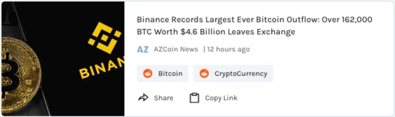 Binance halts Bitcoin withdrawals twice and sees largest Bitcoin outflow, sparks concerns