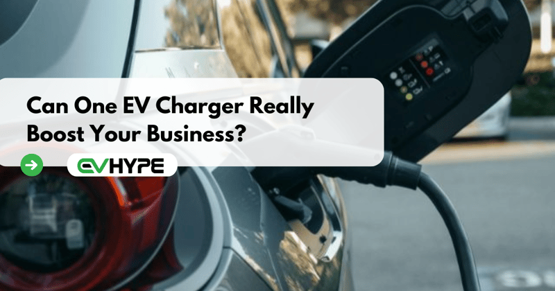 Can One EV Charger Really Boost Your Business?