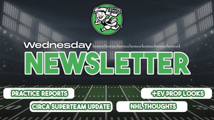 Hammer Wednesday - Week 17 NFL - Injury Reports, Circa Million Superteam Results and Unique Data