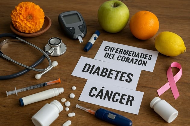 No seas parte de la ofrenda: las enfermedades que más vidas cobran en México y cómo prevenirlas