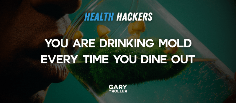 You are drinking mold every time you dine out 🤯