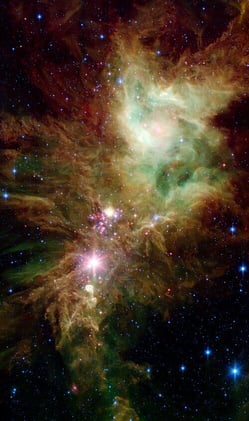 The Christmas Tree Nebula