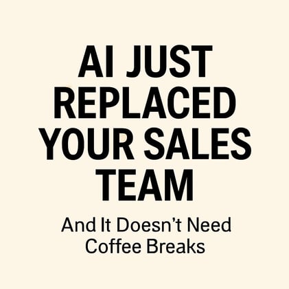 Thursday, August 7, 2025: No Quota, No CRM Drama. Just Bots That Close.
