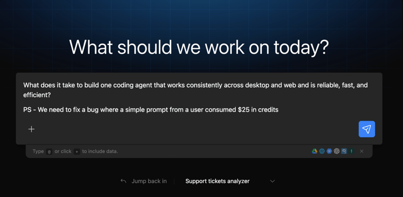 The $25 prompt, and optimizing agentic coding for desktop and web
