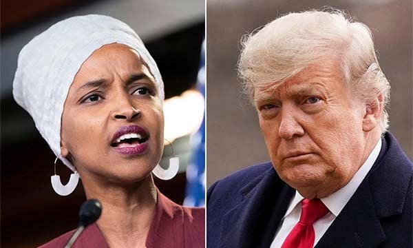 🟠 Ilhan Omar Calls for Trump Execution