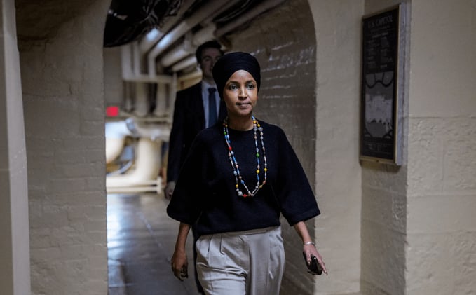Ilhan Omar Claims ICE Pulled Over Her Son After Target Run, Blames Trump for ‘Racist Surge’