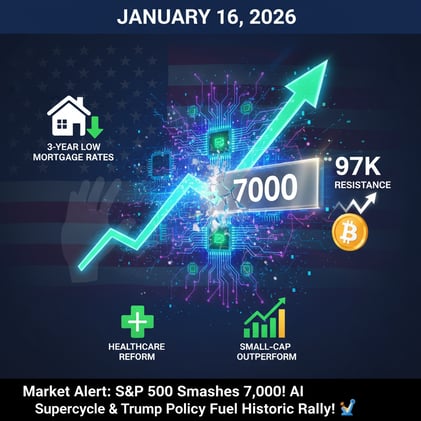 🔥 S&P 500 BREAKS 7,000 FOR FIRST TIME EVER | AI BOOM IGNITES SEMICONDUCTOR SUPERCYCLE