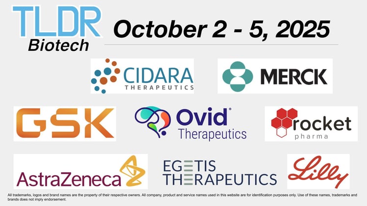 Biotech & Pharma Updates | October 2 - 5, 2025