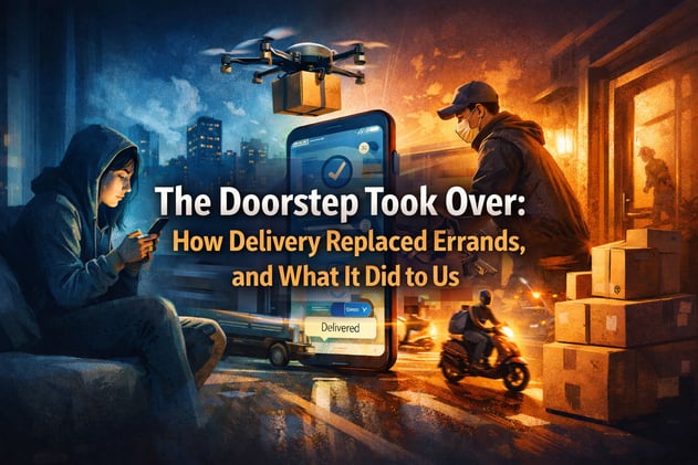 The Doorstep Took Over: How Delivery Replaced Errands, and What It Did to Us