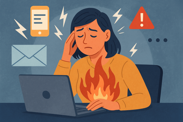 🔥 Digital Inflammation: The Hidden Burnout You Can’t See