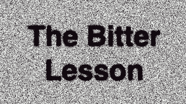 The Bitter Lesson