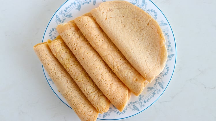 2-Ingredient Healthy Lentil Wraps (No Flour, No Gluten)