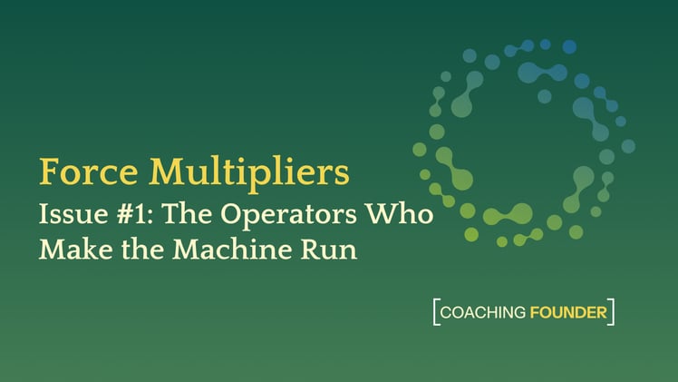 The Operators Who Make the Machine Run