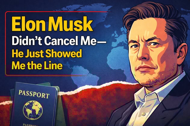 The Day Elon Musk Reminded Me That Borders Still Exist on X