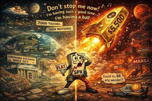 Gold’s a Rocket Ship. Meta Bets $135B. Markets Can’t Get Any Weirder. | SPX Market Briefing | 29 Jan 2026