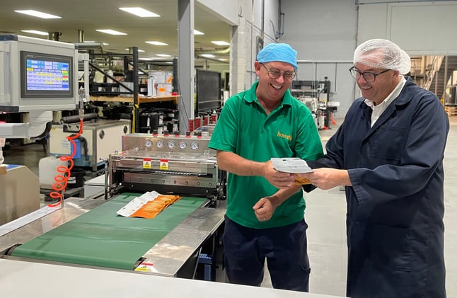 Hovat Folkestone Invests in New Doy Pouch Machinery