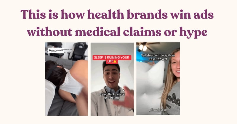 This is how to sell health products without medical claims (real examples inside)