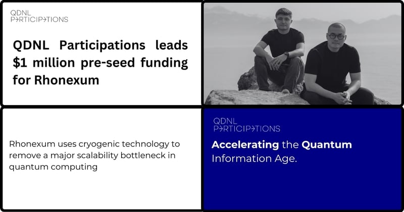 We’re backing cryogenic tech to scale quantum computing