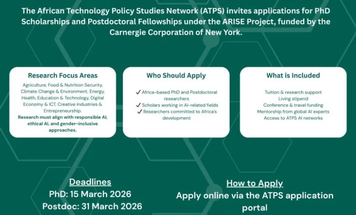 $ARISE 2026 Fellowship Applications Are Now Live Across Africa