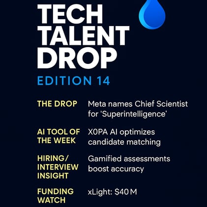 Tech Talent Drop - Edition 14