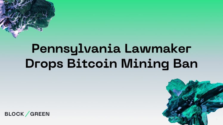 Pennsylvania Lawmaker Drops Crypto Mining Ban from Bill 