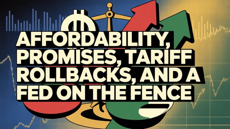 Affordability Promises, Tariff Rollbacks, and a Fed on the Fence