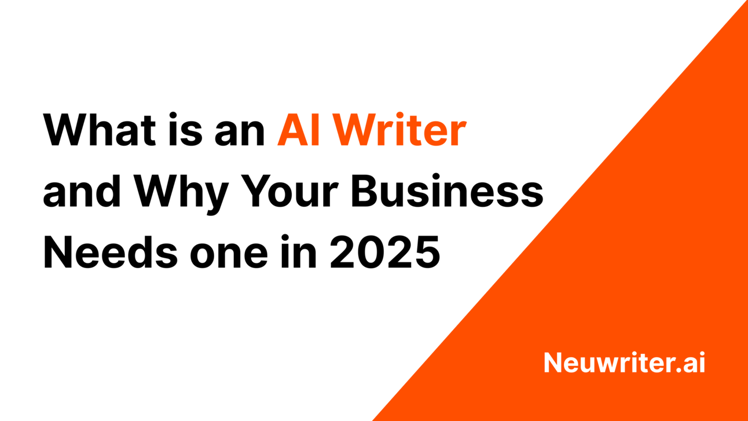 What is an AI Writer and Why Your Business Needs One Now