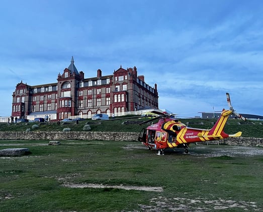 August 14 - Air Ambulance called to North Fistral