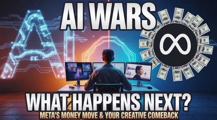 AI Wars, Meta’s Money Move & Your Creative Comeback: What Happens Next?