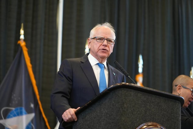 Tim Walz Deflects Blame as Minnesota Fraud Scandal Erupts Over Viral Daycare
