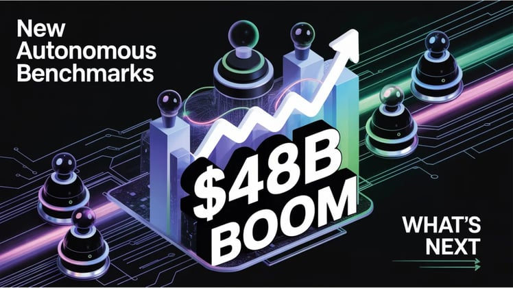 AI Agents: The $48B Boom, New Autonomous Benchmarks & What’s Next