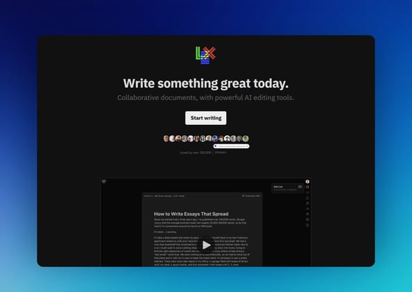 Editing yourself never works