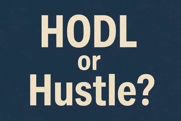 HODL or Hustle? The Real Answer to Crypto’s Most Important Question