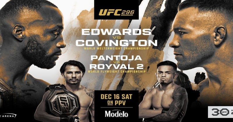 Weekly Knockout (UFC) - UFC 296 Edwards vs. Covington